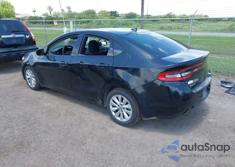 2014 Dodge Dart Sxt из США, поврежденный, VIN 1C3CDFBBXED904199
